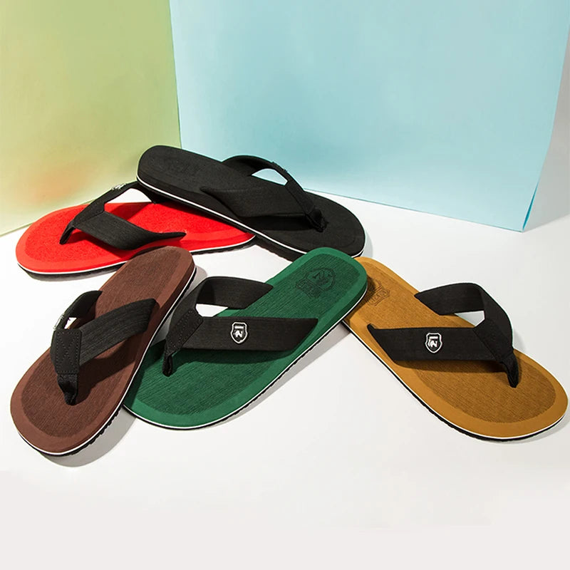 Summer Men's Flip Flops Top EVA Beach Sandals Shoes Man Non-slip Male Slippers Comfortable Men Casual Shoes Big Size 48 49