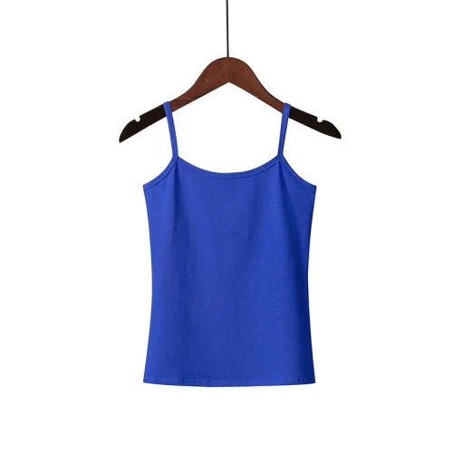 2025 Spring Summer Tank Tops Women Sleeveless Big Size T Shirt Ladies Vest Singlets Camisole Cotton Ladies Vest 16 Colors 3XL