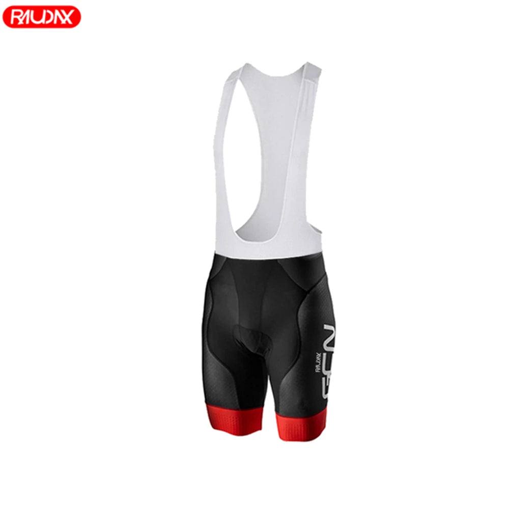 2024 Raudax Gcn Summer Short Sleeve Jersey Breathable Road Bike Uniform MTB Shirt Bicycle Men Cycling Clothing Set Ropa Ciclismo