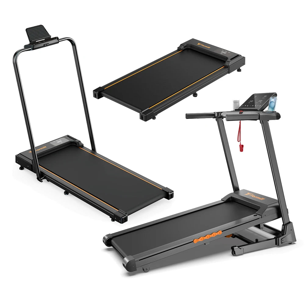Formill Treadmill for Home Fitness – EU Warehouse | 3 Styles | Foldable, Incline & Handrail | Low Noise & Shock Absorption